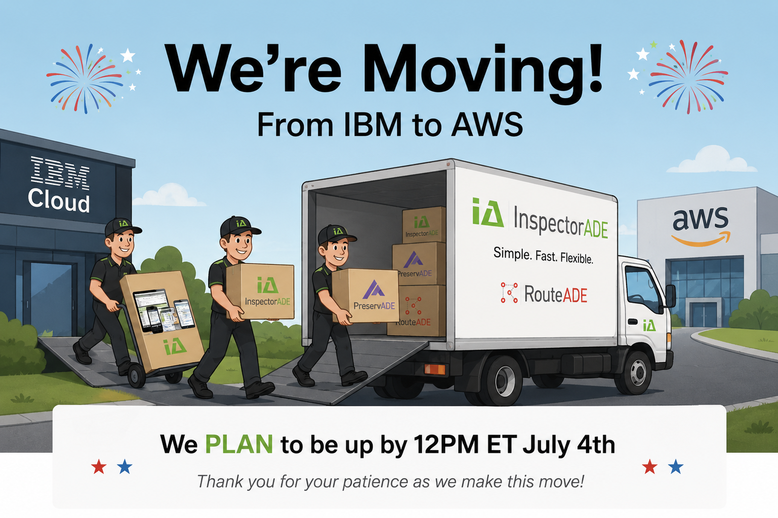 InspectorADE is Moving